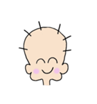 子供のおもしろい顔（個別スタンプ：1）