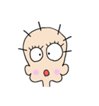 子供のおもしろい顔（個別スタンプ：2）