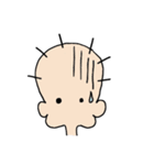 子供のおもしろい顔（個別スタンプ：6）