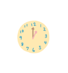 時計のスタンプ（個別スタンプ：3）