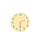 時計のスタンプ（個別スタンプ：6）