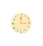 時計のスタンプ（個別スタンプ：7）