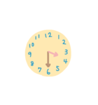 時計のスタンプ（個別スタンプ：8）