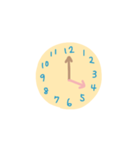時計のスタンプ（個別スタンプ：9）