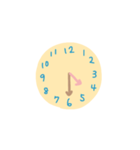 時計のスタンプ（個別スタンプ：10）