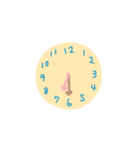 時計のスタンプ（個別スタンプ：14）