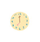 時計のスタンプ（個別スタンプ：15）