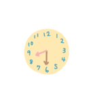 時計のスタンプ（個別スタンプ：18）