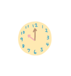 時計のスタンプ（個別スタンプ：21）
