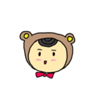 きぐるみくまさん（個別スタンプ：15）