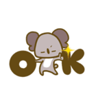ゆるゆるなコアラだよ（個別スタンプ：18）