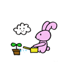 ゆるカワうさぎ 毎日使える挨拶（個別スタンプ：31）