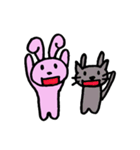 ゆるカワうさぎ 毎日使える挨拶（個別スタンプ：33）