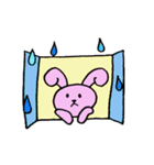 ゆるカワうさぎ 毎日使える挨拶（個別スタンプ：37）