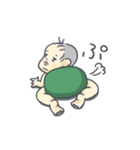 シュールな赤ちゃん（個別スタンプ：11）