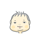シュールな赤ちゃん（個別スタンプ：23）