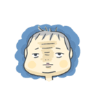シュールな赤ちゃん（個別スタンプ：24）