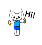 男子体操英語版（個別スタンプ：1）