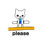 男子体操英語版（個別スタンプ：3）