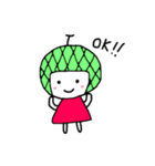 メロンなゆうちゃん（個別スタンプ：2）