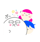 まるっとした人（個別スタンプ：15）