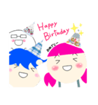 まるっとした人（個別スタンプ：40）