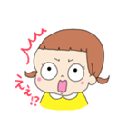 小さい女の子のスタンプ（個別スタンプ：6）