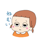 小さい女の子のスタンプ（個別スタンプ：7）