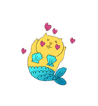 ほにゃんこなつねこ（個別スタンプ：8）