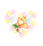 Pちゃんとスミレ ほんわか❣️スタンプ（個別スタンプ：4）