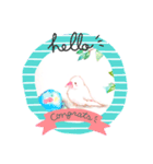 Pちゃんとスミレ ほんわか❣️スタンプ（個別スタンプ：7）