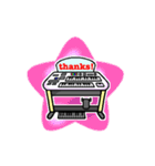 電子オルガンいっぱいスタンプ（個別スタンプ：4）