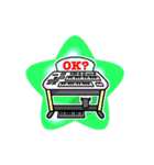 電子オルガンいっぱいスタンプ（個別スタンプ：19）