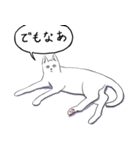 いいネコキャット白猫詰合せ.（日本語版）（個別スタンプ：37）