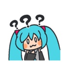 初音ミクのゆるい日常スタンプ（個別スタンプ：6）