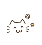猫の顔すたんぷ。（個別スタンプ：4）