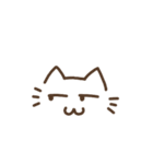 猫の顔すたんぷ。（個別スタンプ：10）