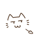 猫の顔すたんぷ。（個別スタンプ：11）