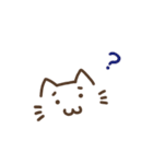 猫の顔すたんぷ。（個別スタンプ：15）