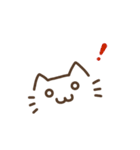 猫の顔すたんぷ。（個別スタンプ：16）