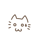猫の顔すたんぷ。（個別スタンプ：19）