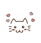 猫の顔すたんぷ。（個別スタンプ：22）