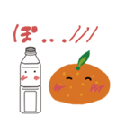 ペットボトルとみかんと（個別スタンプ：12）