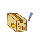 ダンボールのだんぞうさん 箱詰めスタンプ（個別スタンプ：1）
