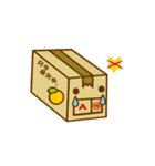 ダンボールのだんぞうさん 箱詰めスタンプ（個別スタンプ：3）