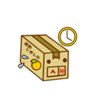 ダンボールのだんぞうさん 箱詰めスタンプ（個別スタンプ：4）
