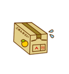 ダンボールのだんぞうさん 箱詰めスタンプ（個別スタンプ：13）