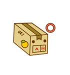 ダンボールのだんぞうさん 箱詰めスタンプ（個別スタンプ：14）