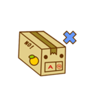 ダンボールのだんぞうさん 箱詰めスタンプ（個別スタンプ：15）