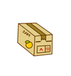 ダンボールのだんぞうさん 箱詰めスタンプ（個別スタンプ：24）